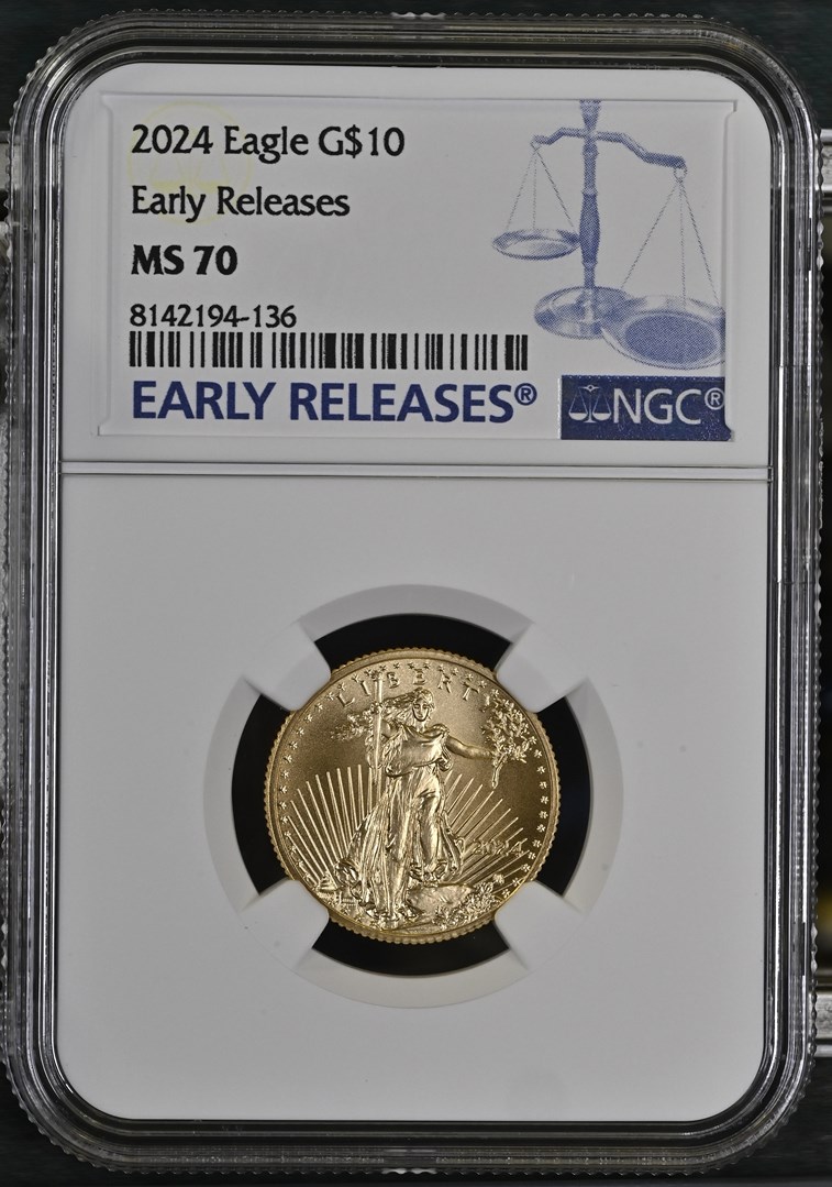 2024 Eagle G$10 MS | Coin Explorer | NGC