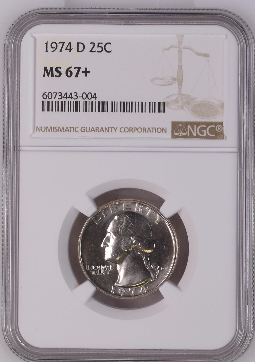 1974 D 25C MS | Coin Explorer | NGC