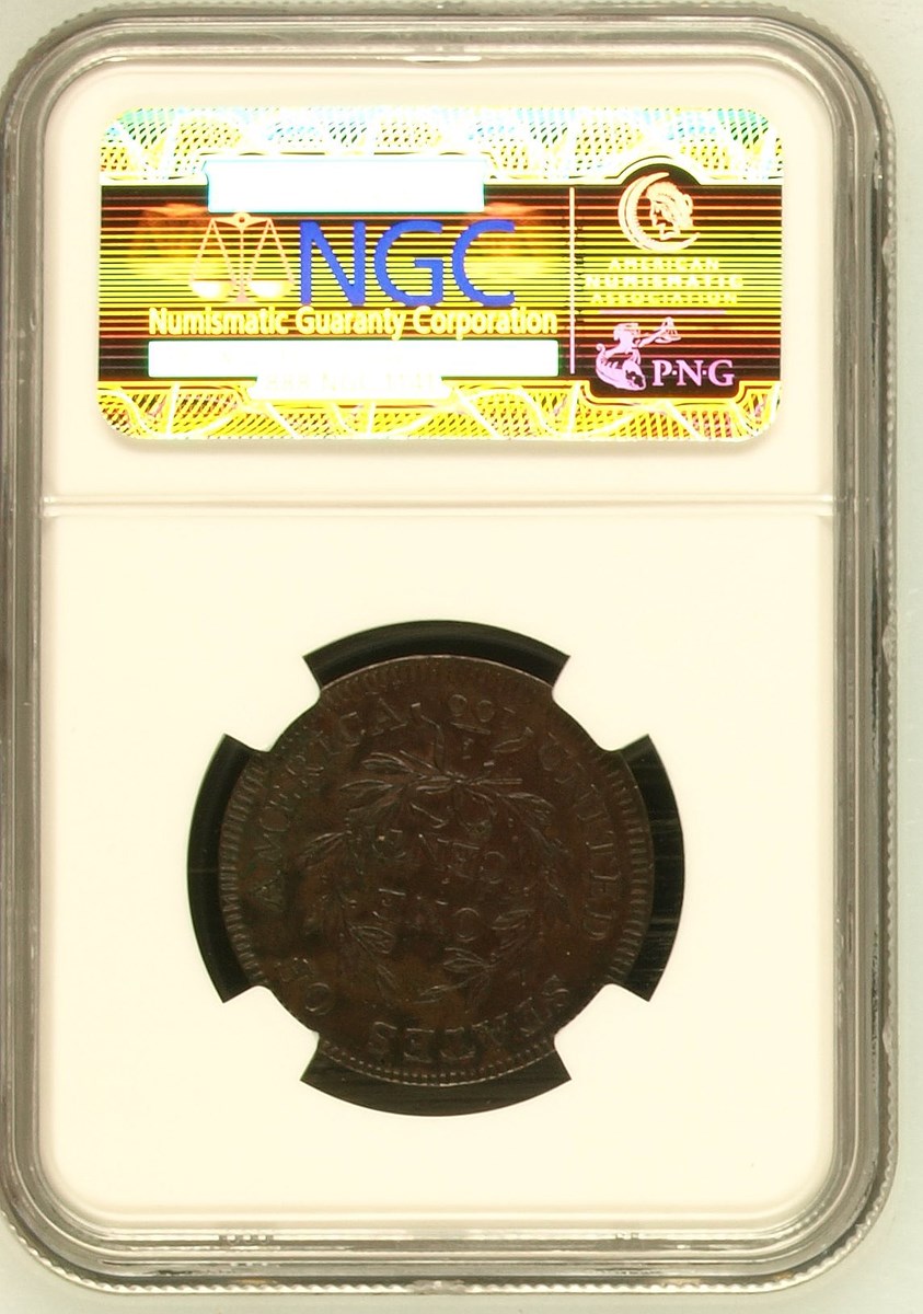 1797 STEMS REV OF 97 1C MS | Coin Explorer | NGC