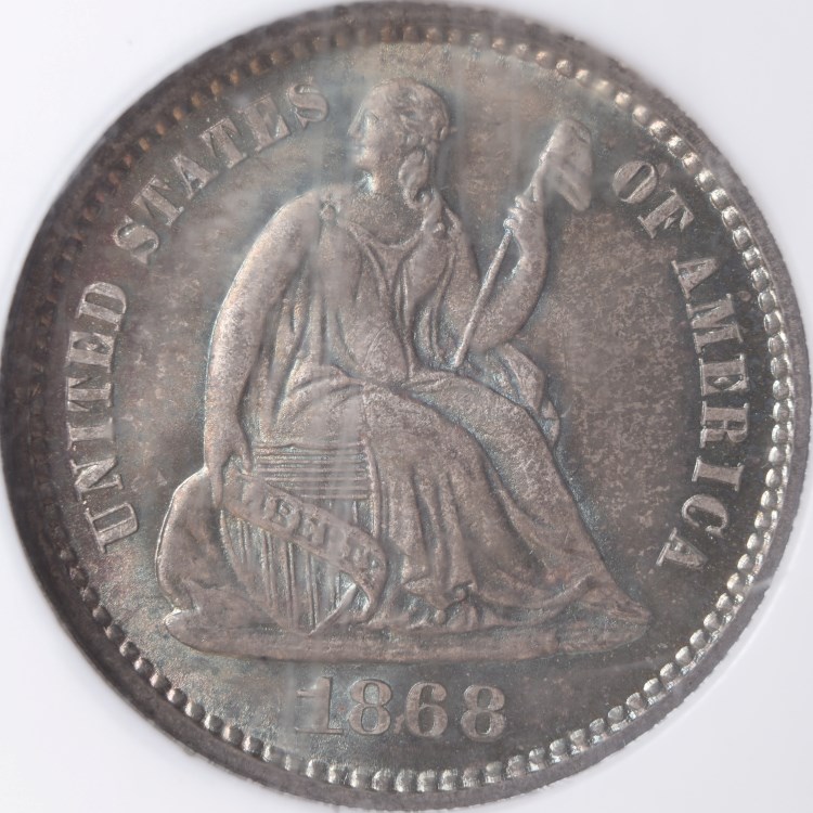1868 H10C MS | Coin Explorer | NGC