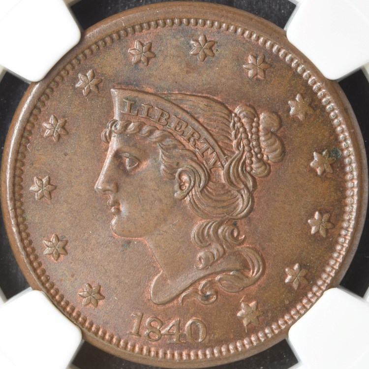 1840 1C MS | Coin Explorer | NGC