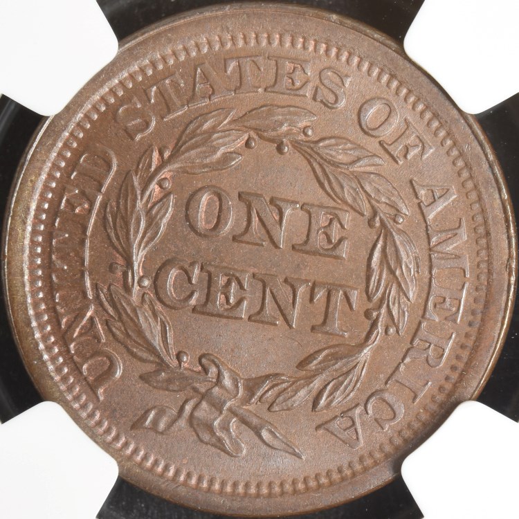 1852 1C MS | Coin Explorer | NGC