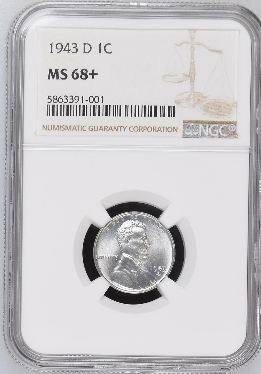 1943 D 1C MS | Coin Explorer | NGC