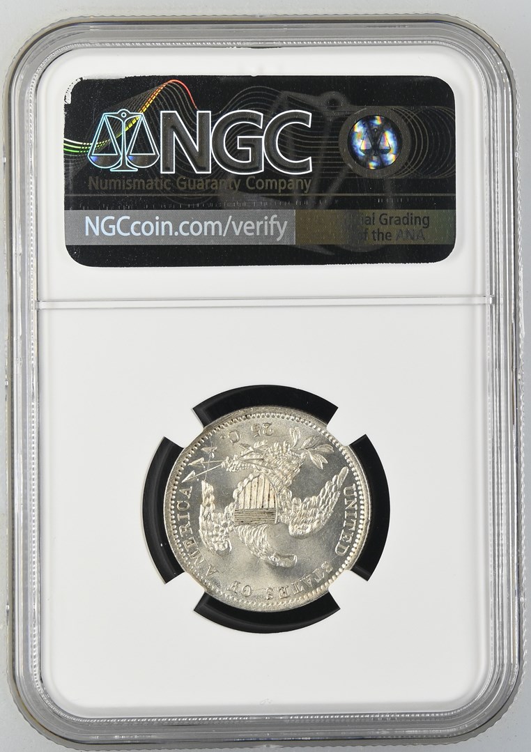 1834 25C MS | Coin Explorer | NGC