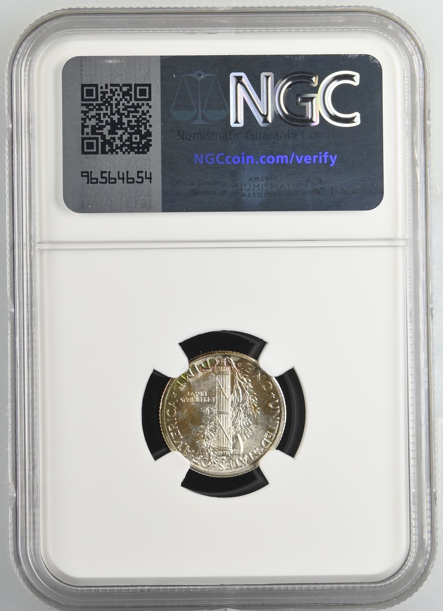1939 D 10C MS | Coin Explorer | NGC