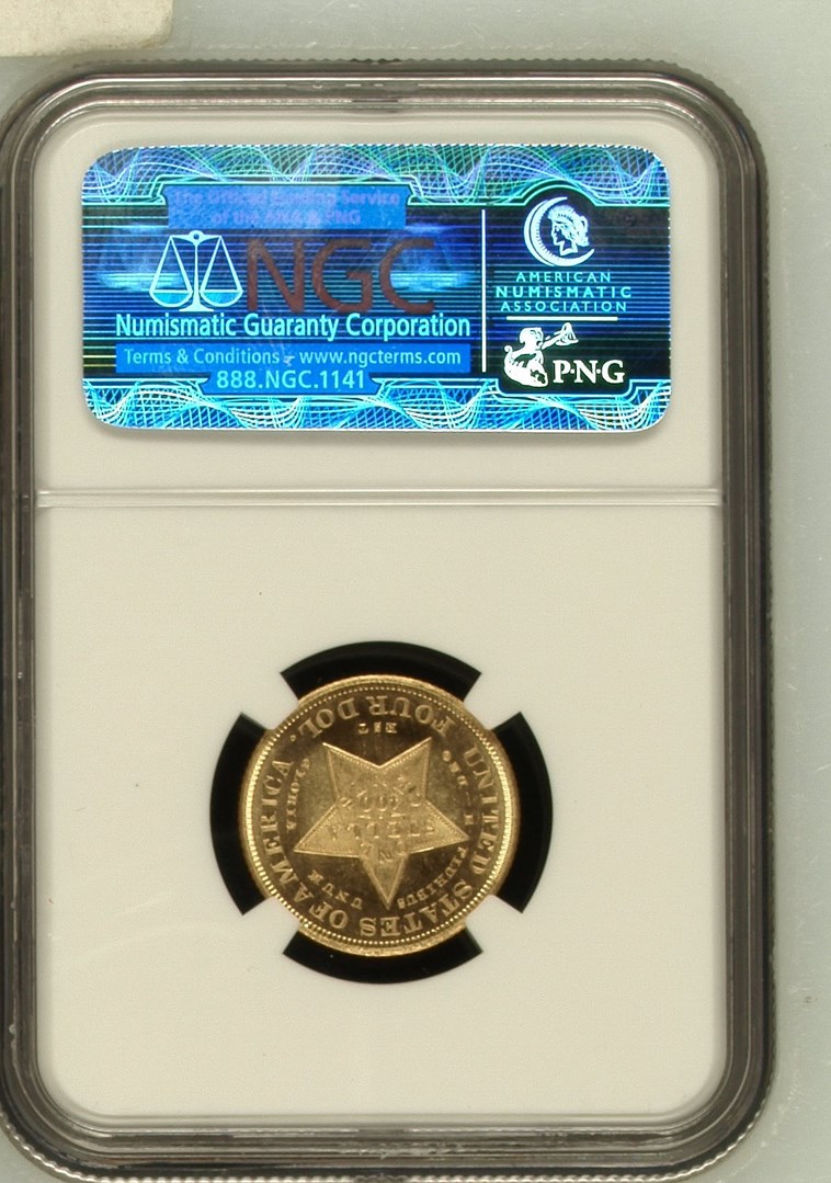 1879 COILED HAIR $4 PF | Coin Explorer | NGC