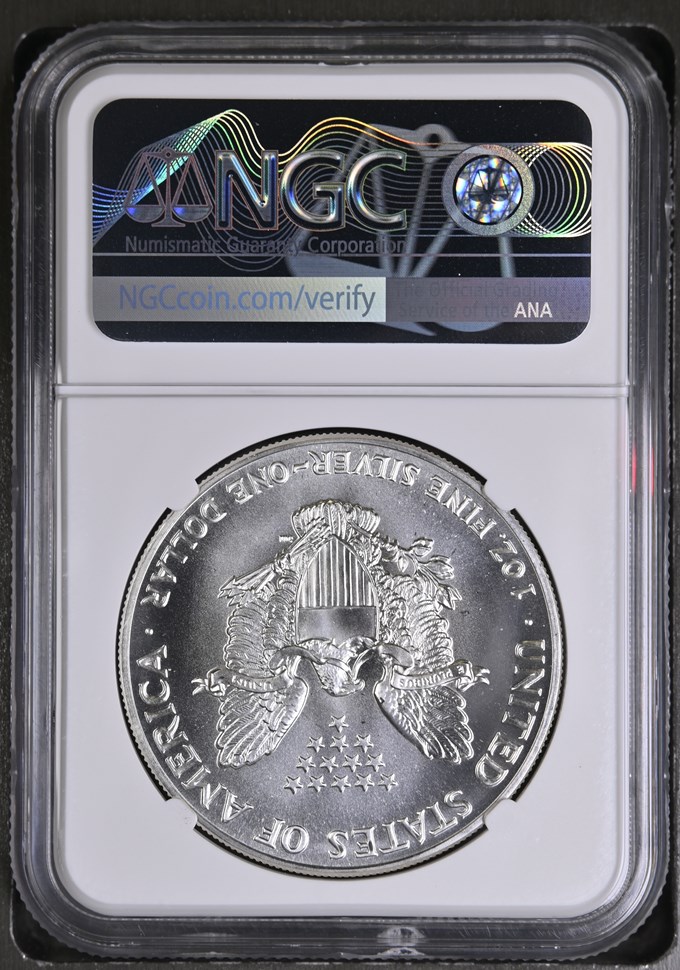 1992 EAGLE S$1 MS | Coin Explorer | NGC