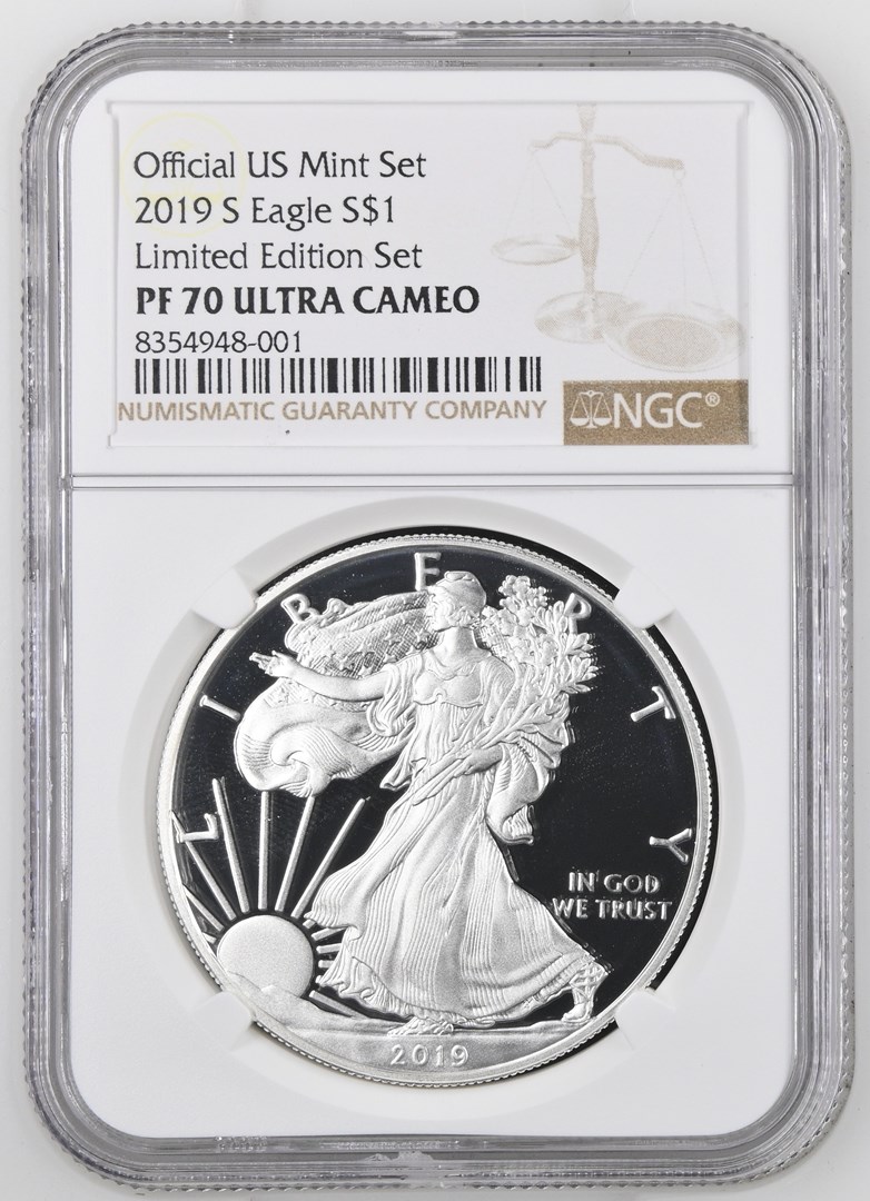 2019 S Eagle S$1 PF | Coin Explorer | NGC