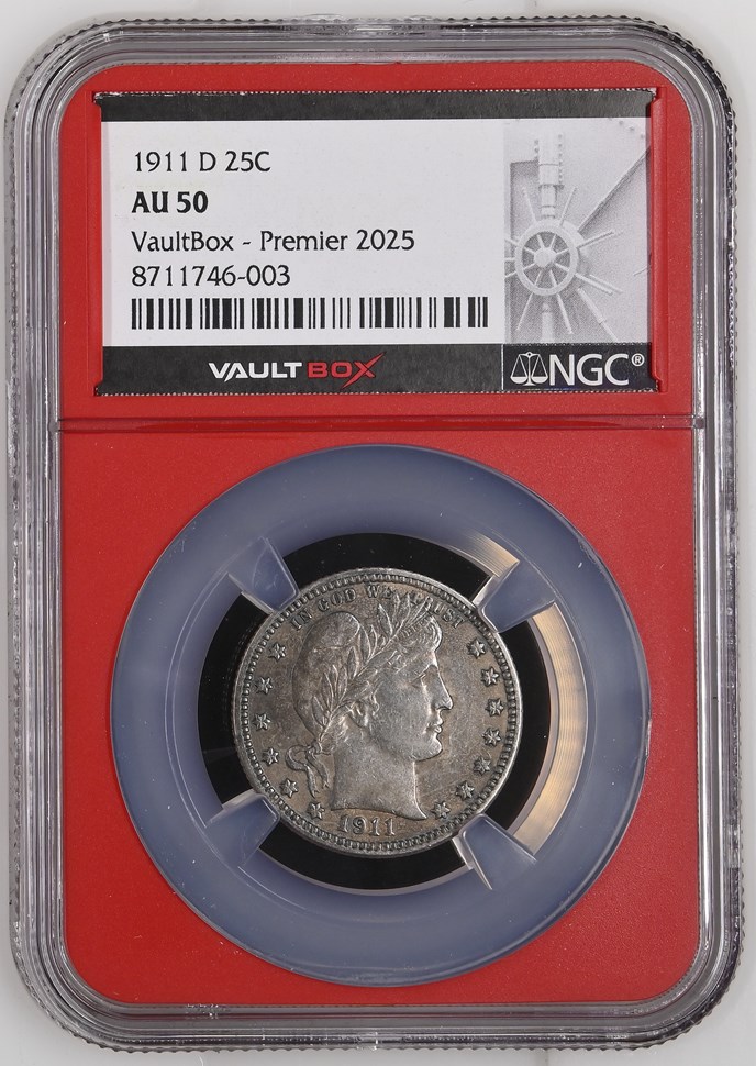 1911 D 25C MS | Coin Explorer | NGC
