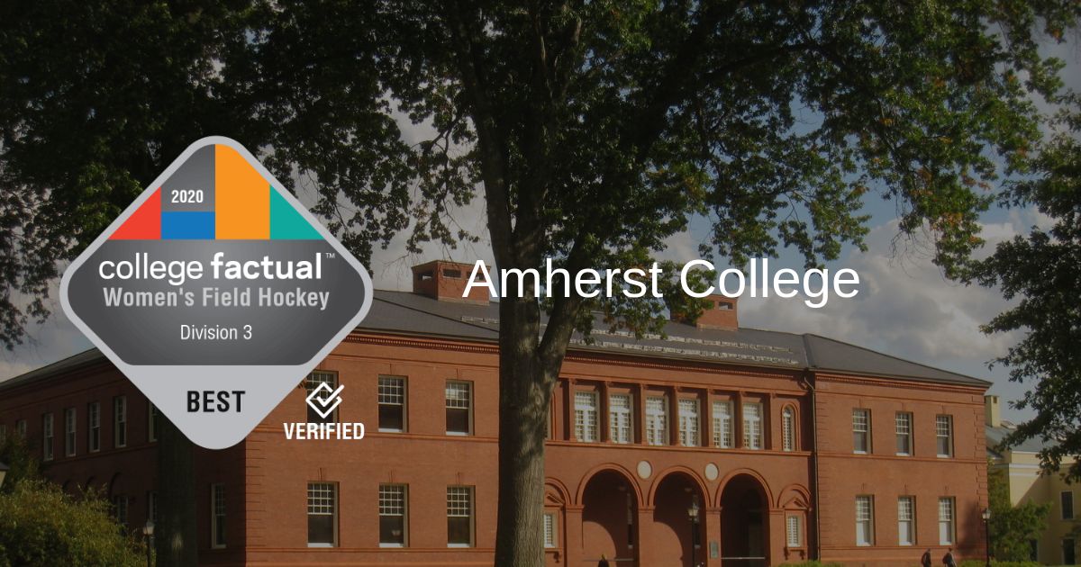 Amherst College’s Division III Women's Field Hockey Receives High Rankings in 2020