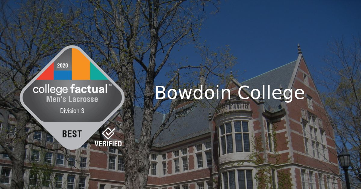 Bowdoin College’s Division III Men's Lacrosse Receives High Rankings in