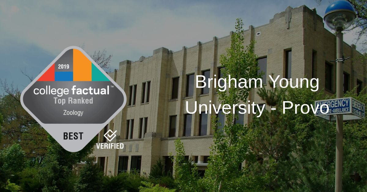 BYU Ranks 1 for Best Schools for Zoology in Utah in 2019 Report