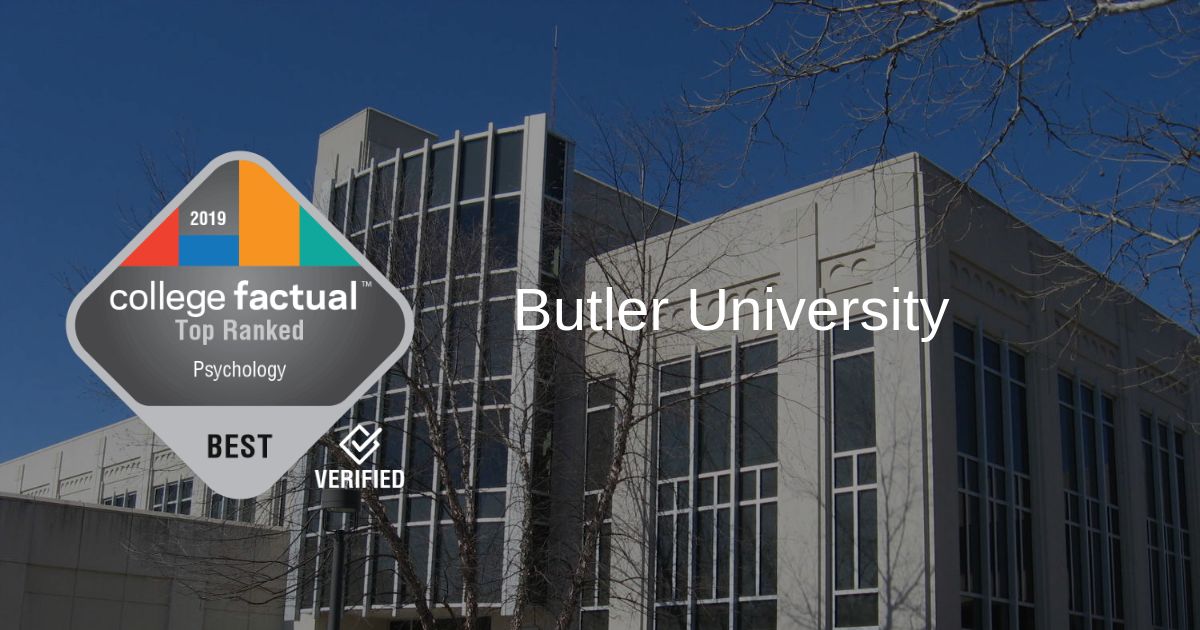 Butler Ranks 4 for Best Psychology Programs in Indiana in 2019 Report