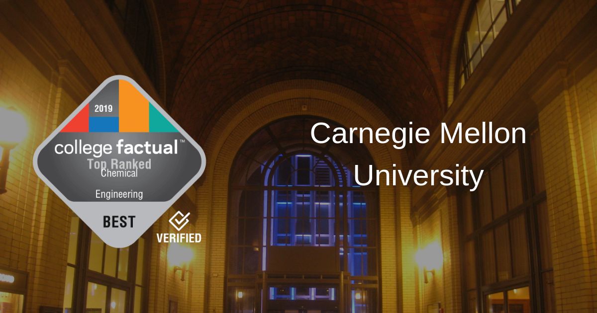 Carnegie Mellon Ranks 2 for Best Chemical Engineering Programs in