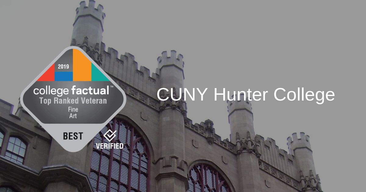 Hunter Ranked 9 for Best Fine Art Colleges for Vets in 2019 Report