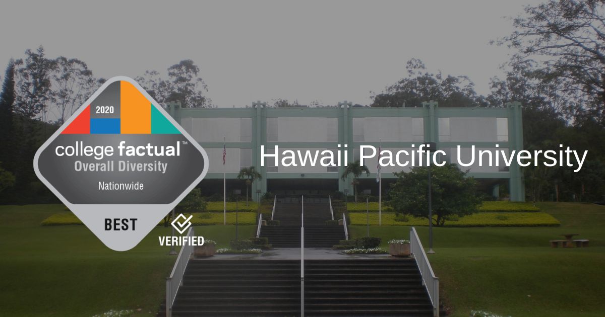 Hawaii Pacific University Diversity Ranking in 2020