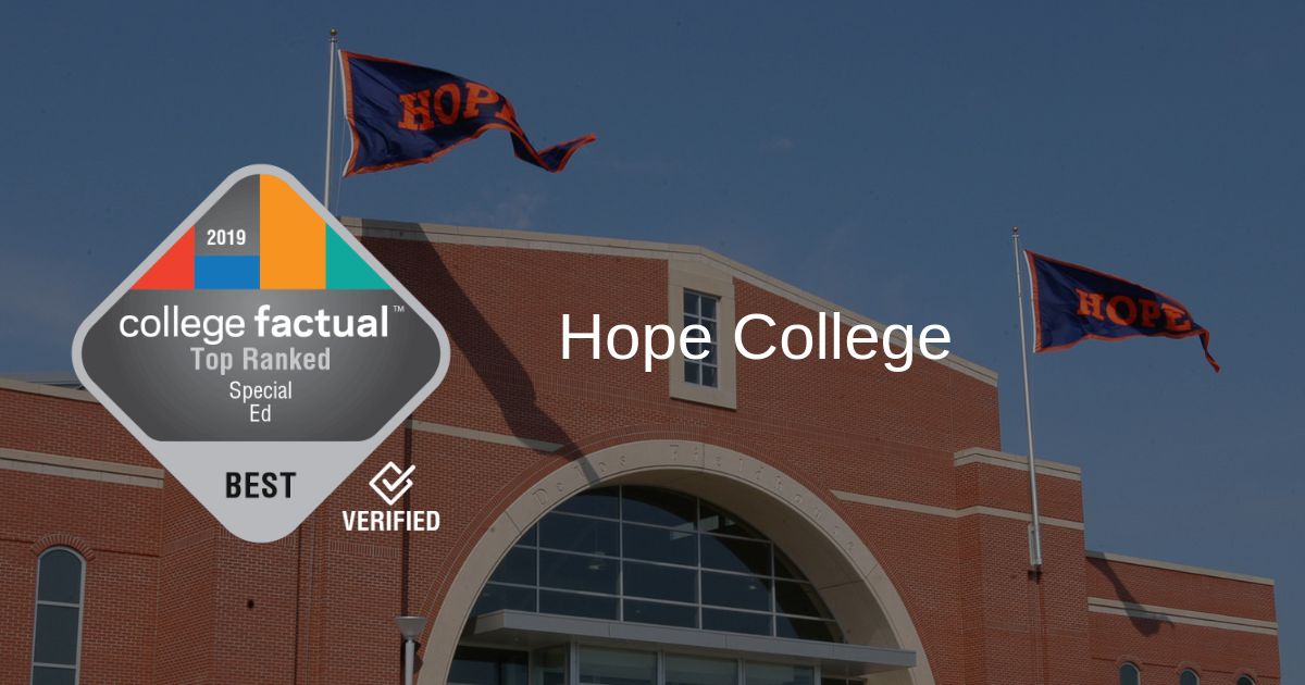 Hope Is One of the Best Schools for Special Ed in Michigan College Factual