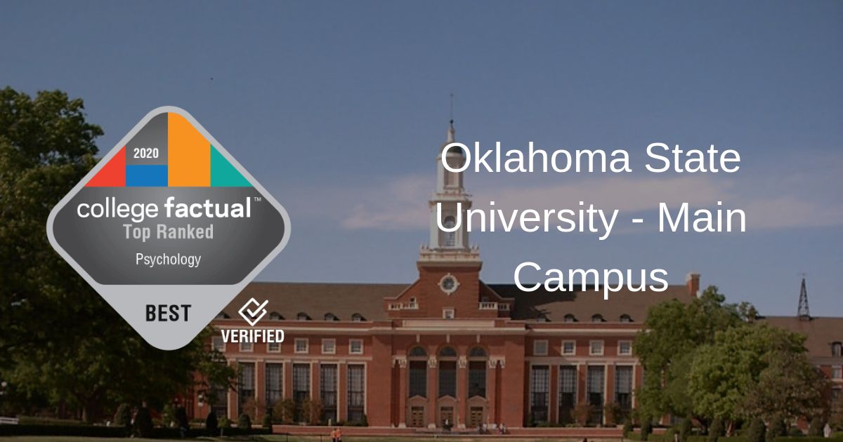Oklahoma State Ranks 2 for Best Psychology Programs in Oklahoma in