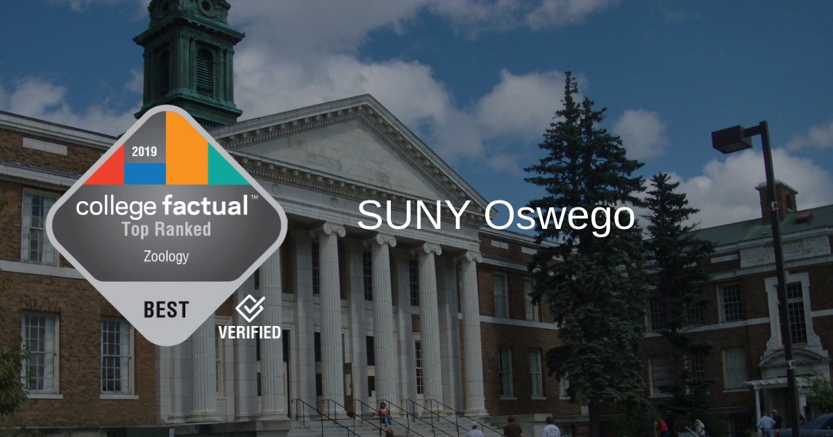 SUNY Oswego Ranks 1 for Best Schools for Zoology in New York in 2019