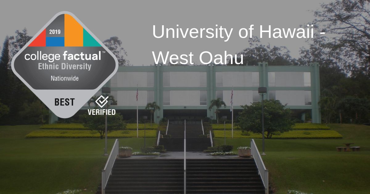 University of Hawaii West Oahu Earns National Recognition for Ethnic