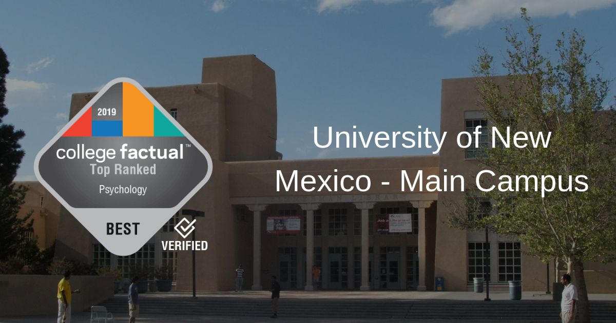 UNM Psychology Program Is Best in New Mexico in 2019 Ranking College