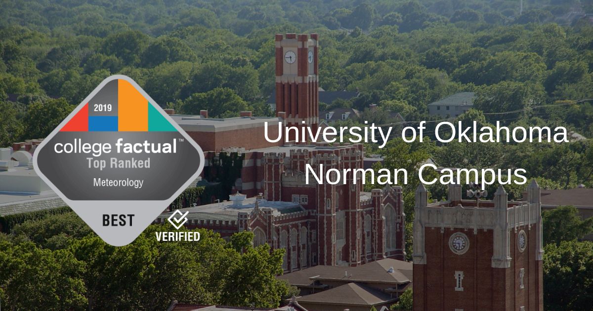 University of Oklahoma Is 3 in 2019 Best Schools for Meteorology