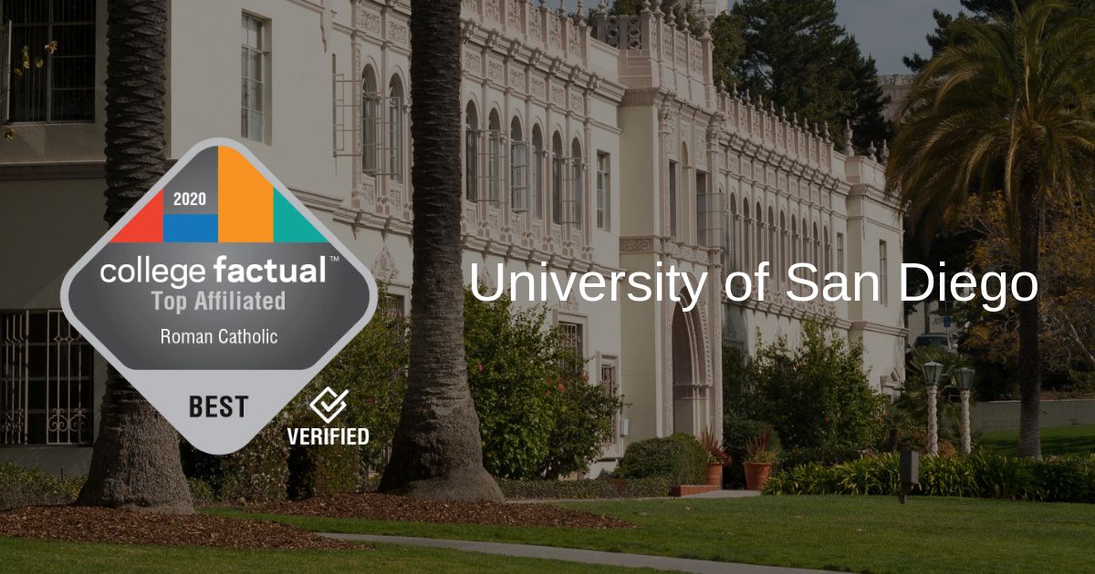 U of San Diego Ranked High on National Best Roman Catholic Colleges List