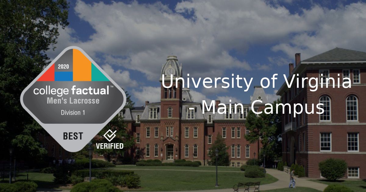 University of Virginia Men's D1 Lacrosse Program Ranked in the Top 10