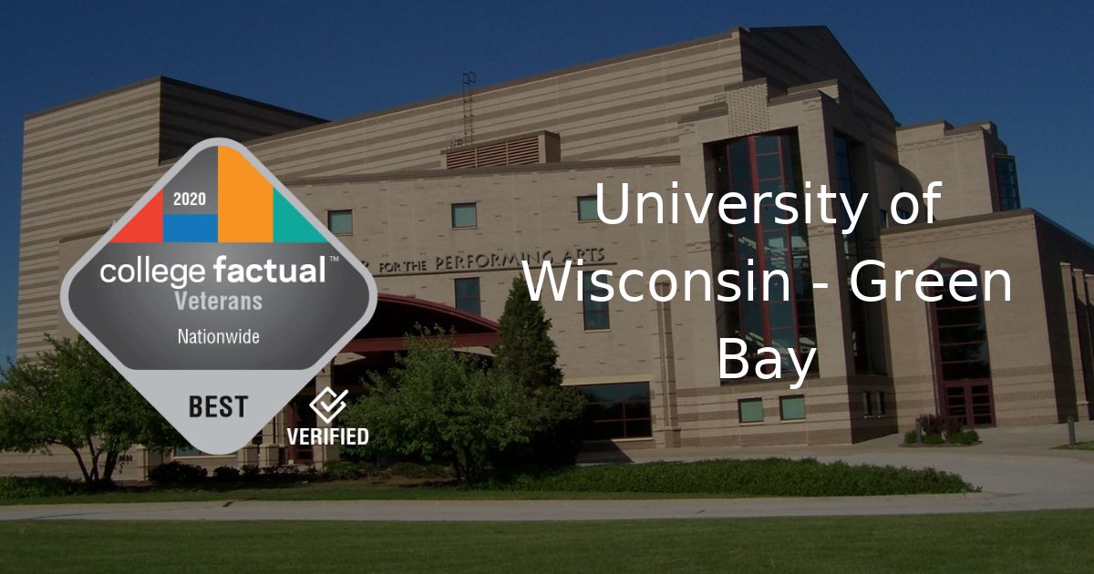 University of Wisconsin Green Bay Top 50 Best for Vets Nationwide