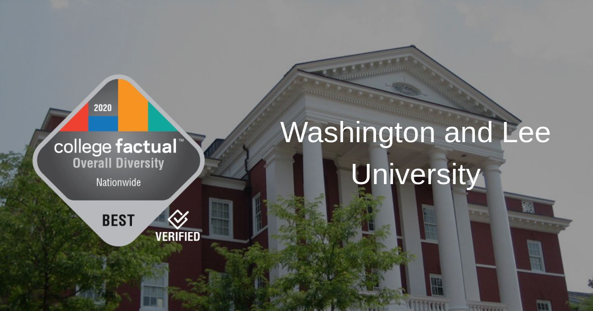 Washington and Lee A Top School for Diversity in 2020 Ranking