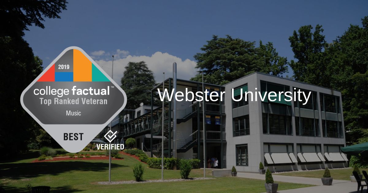 Music School Rankings >> Webster Is A Top Music School For Vets In 2019 Ranking Music School Rankings >> Webster Is A Top Music School For Vets In 2019 Ranking