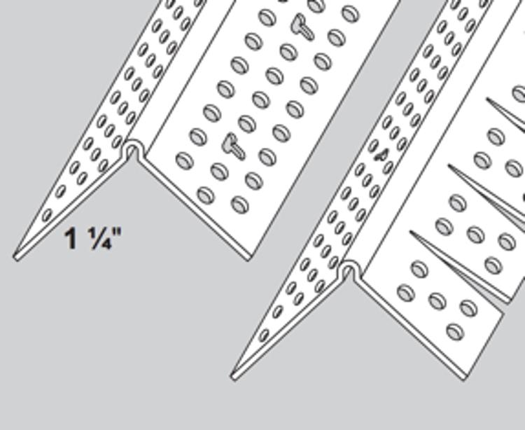 1 1/4 in x 10 ft TrimTex Corner Bead Archway at Colonial Materials