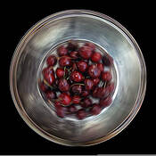 Bowl of Cherries by Mary Woodman