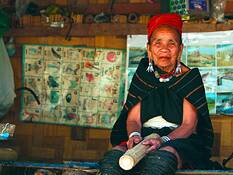 Elder Red Karen Woman by Joyce Solberg