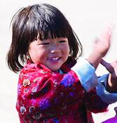 Bhutanese Girl by Rick Kattelmann
