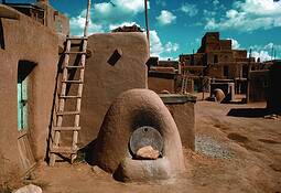 Taos Pueblo by Clifford Baker
