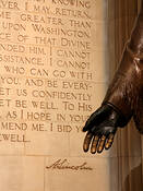 Abraham Lincoln at National Cathedral by John R. Kuhn, Jr.