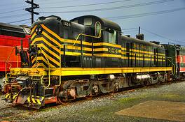 Brooklyn Yard Locomotive by Ray Tatyrek