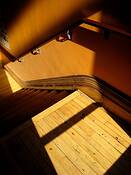 Golden Stairwell by Tim Johnston
