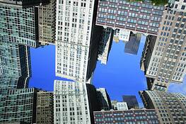 Cloud Gate Reflection by William Petrovic