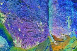 Petroglyph by Rosemary Ahmnn