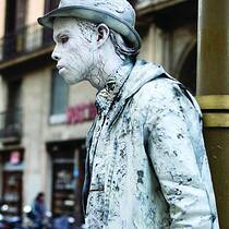The Silent Busker