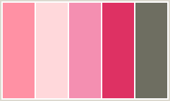 Pink color deals combinations