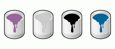 ColorCombo1118 with Hex Colors #996699 #CCCCCC #000000 #006699