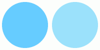 ColorCombo10118 with Hex Colors #66CCFF #9BE1FB