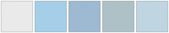 ColorCombo9201 with Hex Colors #EAEAEA #A5CEE8 #9EB9D2 #ADC1C7 #BFD5E1