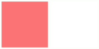 ColorCombo9512 with Hex Colors #FB7374 #FFFFFF