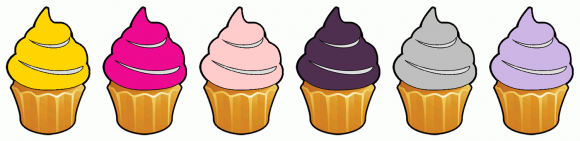 ColorCombo10067 with Hex Colors #FFD500 #ED0990 #FFCCCB #4F2F4F #BFBFBF ...