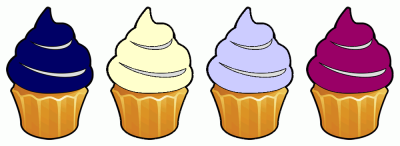 ColorCombo10564 with Hex Colors #000066 #FFFFCC #CCCCFF #990066