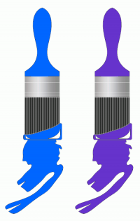ColorCombo2944 with Hex Colors #0066FF #6633CC